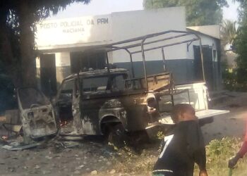 Procuradoria legaliza a prisão de vinte e quatro suspeitos de incendiar posto da Polícia