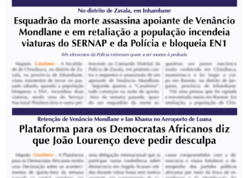 18 03 2025 Canalmoz Edição nr 3922