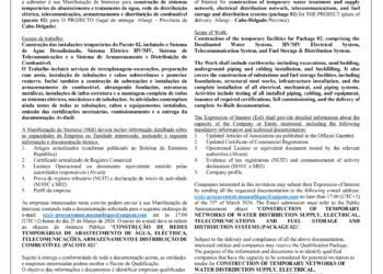 EOI_CONSTRUCTION OF TEMPORARY WATER, ELECTRICAL, TELECOM, AND FUEL SYSTEMS (PACKAGE 02)