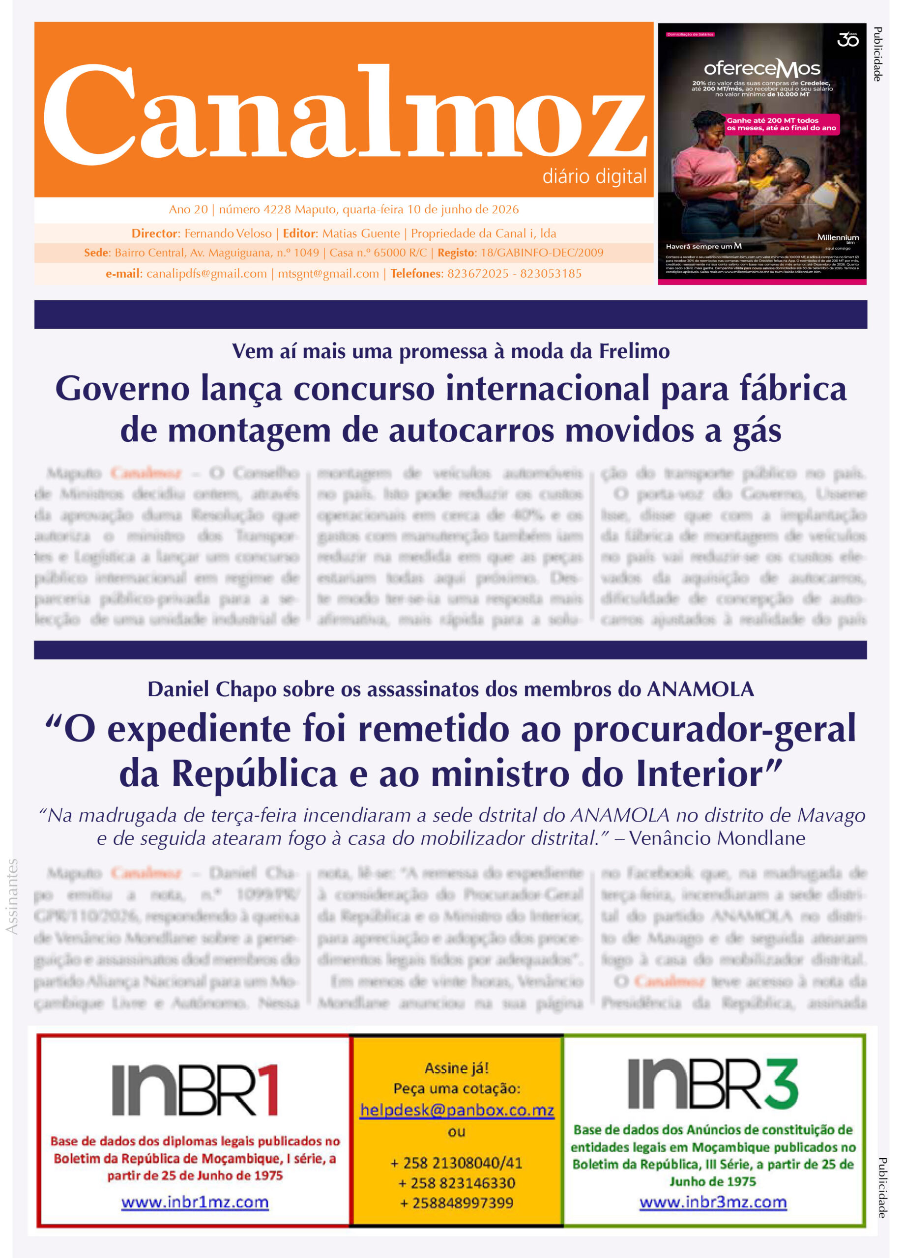 10_06_2026 Canalmoz número 4228-capa