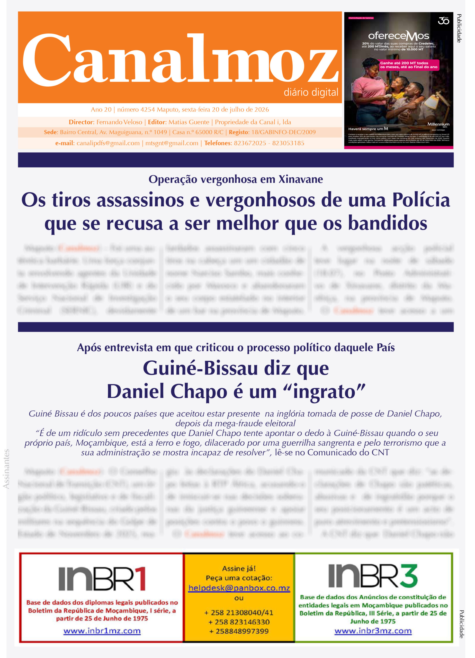20_07_2026 Canalmoz número 4254-capa