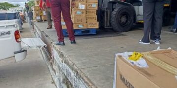 SERNIC apreende 1,4 toneladas de fentanil acondicionados em 207 caixas