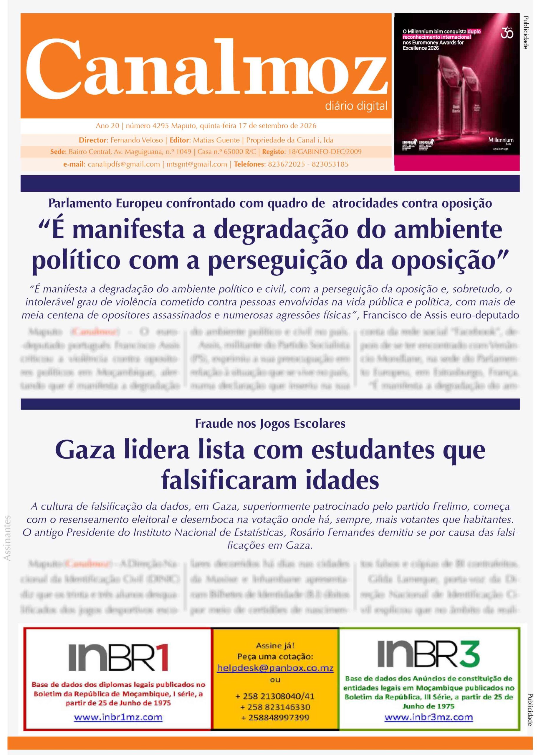 17_09_2026 Canalmoz número 4296-capa