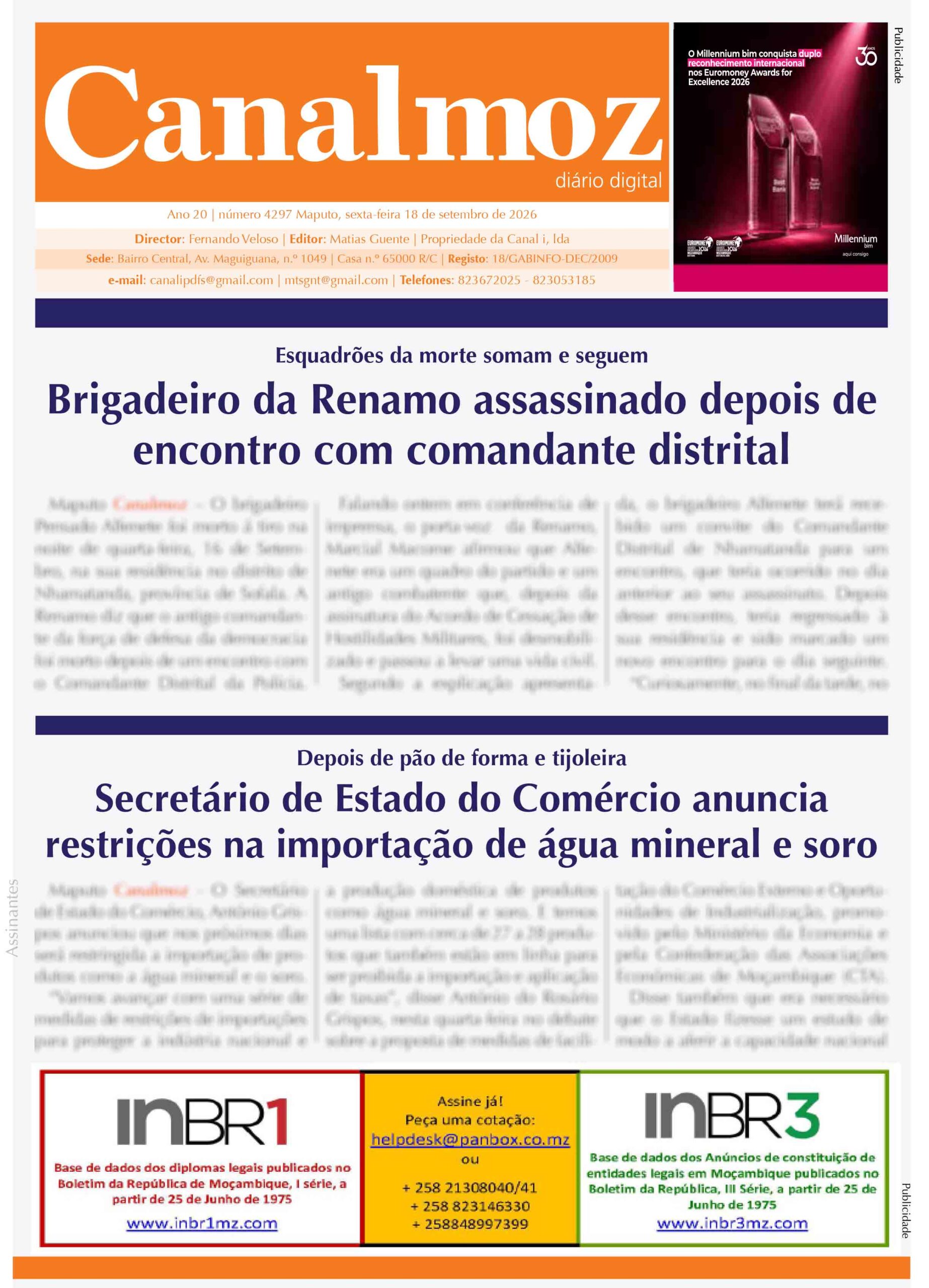 18_09_2026 Canalmoz número 4297-capa
